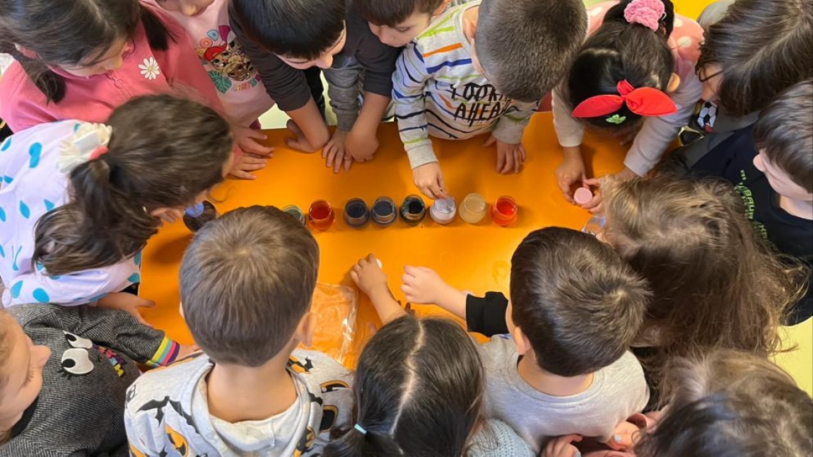 AİLE KATILIMI İLE DENEY YAPTIK..